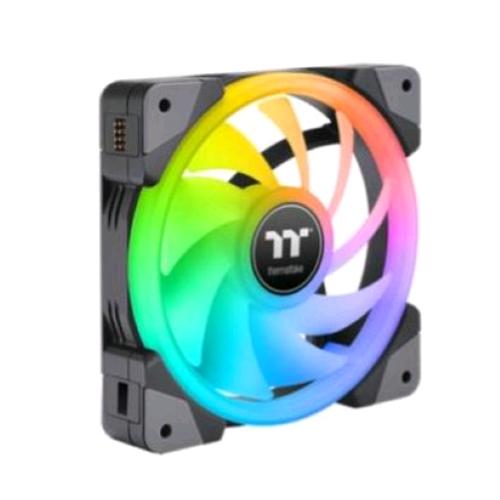 THERMALTAKE SWAFAN EX 12 RGB VENTOLA 120MM ILLUMINAZIONE LED RGB 500/2.000 RPM BLACK
