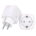 TRUST PRESA WI-FI 2.4GHz UE-SCHUKO CON MESSA A TERRA ATTIVABILE TRAMITE APP PER LUCI E DISPOSITIVI FINO A 3.000 W BIANCO