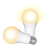 TRUST E27 DUO-PACK LED CCT WI-FI LAMPADINA LED INTELLIGENTE WI-FI ATTACCO E27 9 W 806 LUMEN CONF 2 Pz.