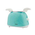 GADIP G826 TOSTAPANE 2 FETTE 750 WATT TEMPERATURA REGOLABILE IN 5 POSIZIONI VASSOIO RACCOGLIBRICIOLE ESTRAIBILE VERDE