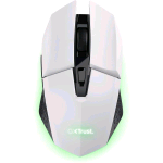 TRUST GXT 110W FELOX MOUSE GAMING WIRELESS RICARICABILE 80 ORE DI AUTONOMIA 800-4800 DPI ILLUMINAZIONE LED 6 PULSANTI