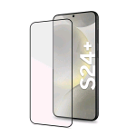 CELLY SAMSUNG GALAXY S24+ 5G FULL GLASS PROTEGGI SCHERMO IN VETRO TEMPERATO DUREZZA 9H CON BORDI NERI