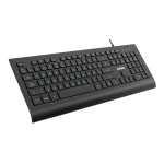 NILOX KEYBOARD TASTIERA USB 105 TASTI BASSO PROFILO + 12 TASTI MULTIMEDIALI CAVO 1.5 MT LAYOUT ITALIANO NERO