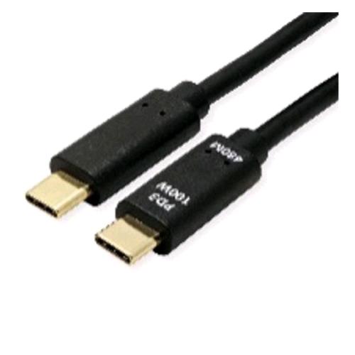 NILOX CAVO DA USB4 GEN 3X2 A USB-C MASCHIO/MASCHIO 3 MT NERO
