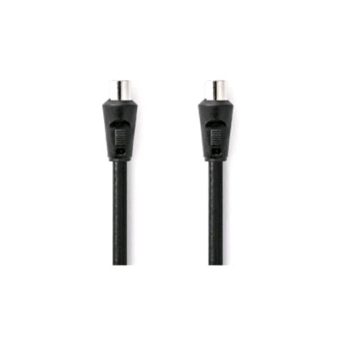 NILOX CAVO ANTENNA COASSIALE IEC 169-2 MASCHIO/FEMMINA 1.5 MT NERO