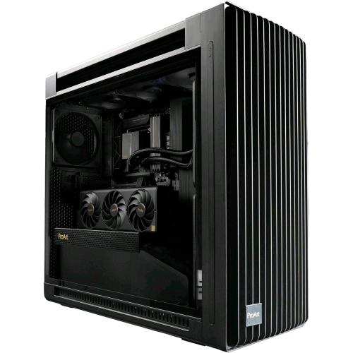 ASUS PROART PA602 TG ARGB CASE GAMING E-ATX CHASSIS IN VETRO TEMPERATO SUPPORTO RADIATORE 420mm VENTOLA DA 140mm 2 VENTOLE DA 200mm PREINSTALLATE INDICATORE DI POLVERE IRNERO