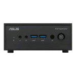 ASUS EXPERTCENTER PN42-BBN100MV MINI PC BAREBONE INTEL N100 3.4GHz BAY HDD/SSD 2.5"/M.2 WI-FI 6 BLACK