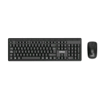 NILOX KIT TASTIERA 105 TASTI LAYOUT ITALIANO + MOUSE WIRELESS 3 PULSANTI 1600 DPI NERO