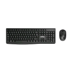 NILOX KIT TASTIERA 12 TASTI MULTIMEDIALI WIRELESS LAYOUT ITALIANO + MOUSE OTTICO WIRELESS 3 TASTI 1600 DPI NERO