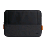 TRUST LISBOA CUSTODIA PER NOTEBOOK FINO A 13.3" REALIZZATA CON MATERIALE RICICLATO SCOMPARTI IMBOTTITI NERO