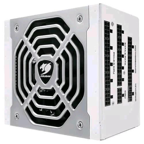 COUGAR POLAR X2 1050 ALIMENTATORE ATX 3.0 1050 W 80+ PLATINUM FULL MODULAR 135mm-FAN PSU BIANCO