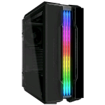 COUGAR GEMINI T PRO RGB CABINET MIDI TOWER PANNELLI IN VETRO 1 x FAN RGB NERO