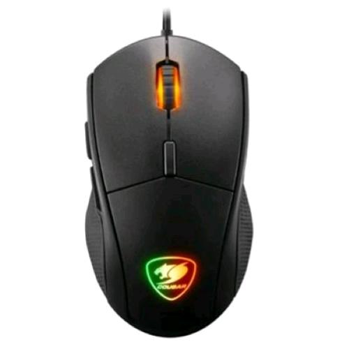 COUGAR MINOS X5 MOUSE GAMING OTTICO INTERFACCIA USB 12.000 DPI 6 TASTI BLACK