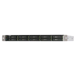 QNAP TS-H1090FU NAS CHASSIS RACK 1U AMD EPYC 7302P 3GHz RAM 128GB 10 BAY HDD U.2 2.5" 2 SLOT FIBRA SFP28 2 PORTE LAN RJ-45 NERO/GRIGIO