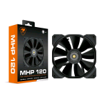 COUGAR MHP 120 VENTOLA 120 x 120 x 25mm 600-2000rpm NERA
