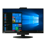 LENOVO THINKCENTRE TINY-IN-ONE 27 27" LED QUAD HD 2560 x 1440 250 CD/mq 1000:1 4ms 60Hz ALTOPARLANTI WEB CAM HDMI DISPLAYPORT NERO