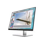 HP E24i G4 E-SERIES 24" LED IPS WUXGA 1920 x 1200 16:10 250 CD/mq 1000:1 5ms USB HDMI VGA DISPLAYPORT NERO ARGENTO