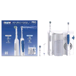 BRAUN ORAL-B OXYJET IDROPULSORE + SPAZZOLINO ELETTRICO PRO1 + 2 TESTINE