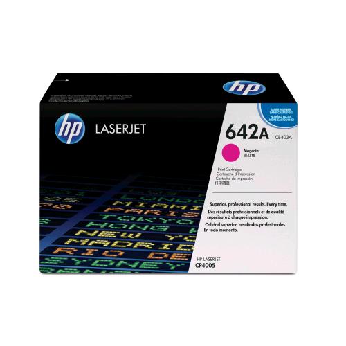 HP 642A TONER MAGENTA PER Color LaserJet CP4005dn, CP4005n  7.500 PAGINE