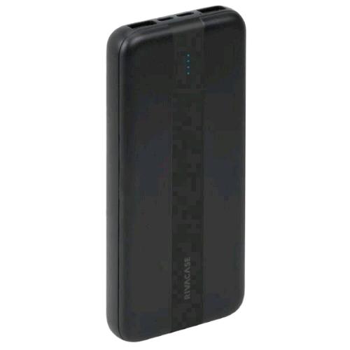 RIVACASE POWER BANK 10.000mAh IMPUT USB-C OUTPUT 1 x USB-A 1 X USB-C NERO