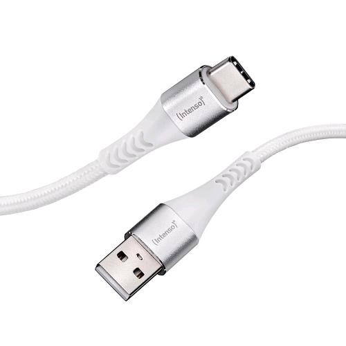 INTENSO CAVO DATI RICARICA DA USB-A A USB-C MASCHIO-MASCHIO QUICK CHARGHE 60 W 1.5 MT BIANCO