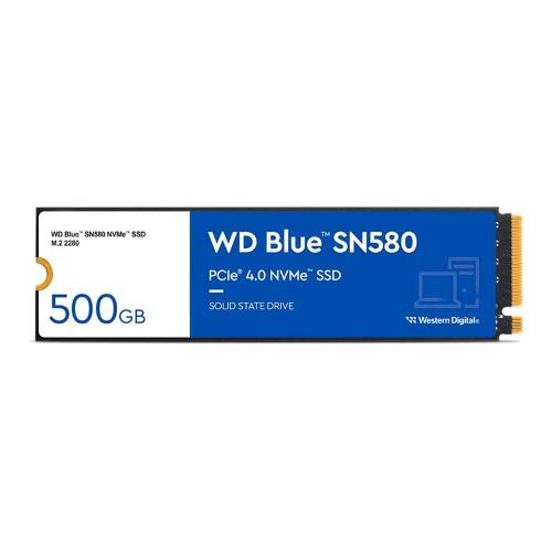 WESTERN DIGITAL BLUE SN580 SSD 500GB M.2 2280 NVMe PCI Express 4.0 LETTURA 4000 MB/s SCRITTURA 3600 MB/s