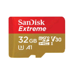 SANDISK EXTREME MICRO SDHC UHS-I 32GB CLASSE 3