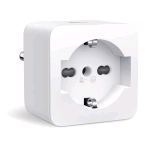 TP-LINK TAPO TP10 PRESA INTELLIGENTE WI-FI BIPASSO CONTROLLO DA REMOTO PROGRAMMAZIONE E TIMER CONTROLLO VOCALE BIANCO