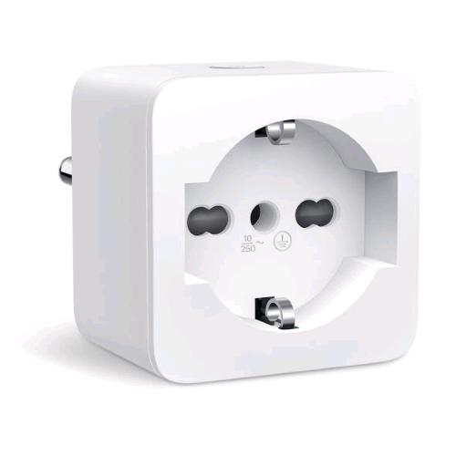 TP-LINK TAPO TP10 PRESA INTELLIGENTE WI-FI BIPASSO CONTROLLO DA REMOTO PROGRAMMAZIONE E TIMER CONTROLLO VOCALE BIANCO