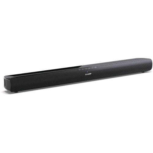 SHARP HT-SB100 MINI SOUNDBAR CON STREAMING AUDIO WIRELESS BLUETOOTH 5.1 BLUETOOTH CON HDMI ARC/CEC USB PLAYER POTENZA TOTALE 75 W NERO