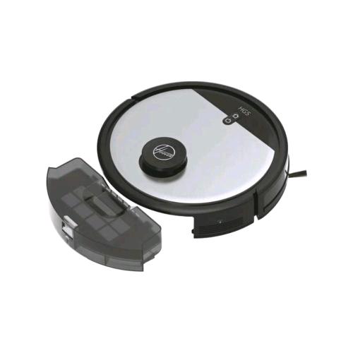 HOOVER HG510D 011 ROBOT ASPIRAPOLVERE SENZA SACCO SISTEMA DI NAVIGAZIONE LASER AVANZATO CONTROLLO REMOTO GRIGIO