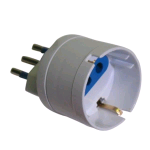 REDLINE ADATTATORE SPINA 10A A SHUKO 10A BIANCO