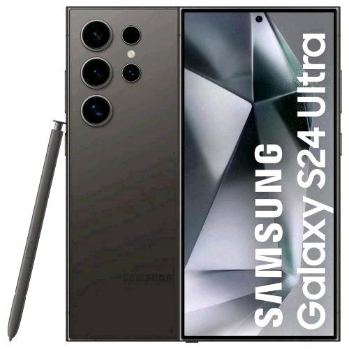 SAMSUNG S928 GALAXY S24 ULTRA 5G ENTERPRISE EDITION 6.8" QUAD+ HD OCTA CORE 256GB RAM 12GB 5G Ai INTELLIGENZA ARTIFICIALE FOTOCAMERA 200MP ITALIA TITANIUM BLACK