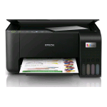 EPSON ECOTANK ET-2865 STAMPANTE MULTIFUNZIONE INK JET A COLORI A4 WI-FI SCANNER PIANO CASSETTO 100 FOGLI USB 10ppm NERO