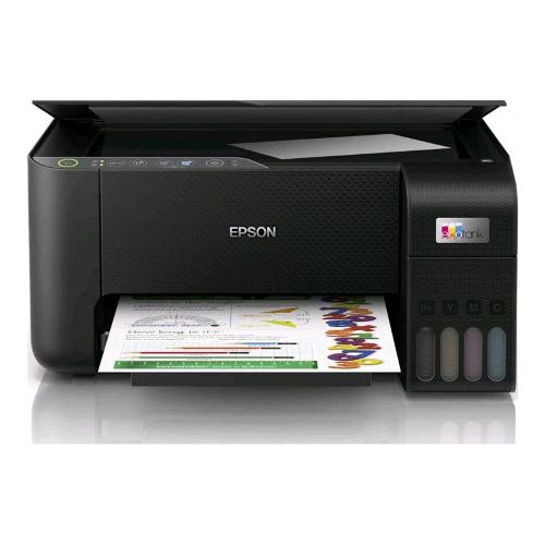 EPSON ECOTANK ET-2865 STAMPANTE MULTIFUNZIONE INK JET A COLORI A4 WI-FI SCANNER PIANO CASSETTO 100 FOGLI USB 10ppm NERO