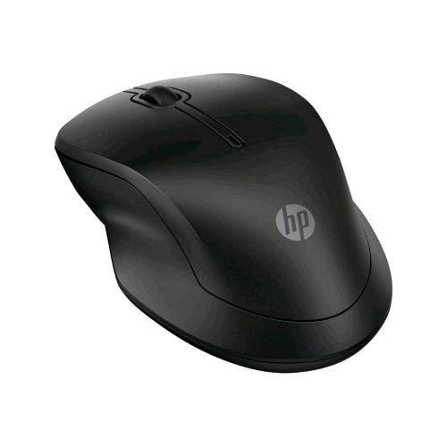HP 255 DUAL MOUSE OTTICO WIRELESS RF 2.4GHz + BLUETOOTH 5.0 3 PULSANTI AMBIDESTRO 1600 DPI CLIC SILENZIOSO NERO