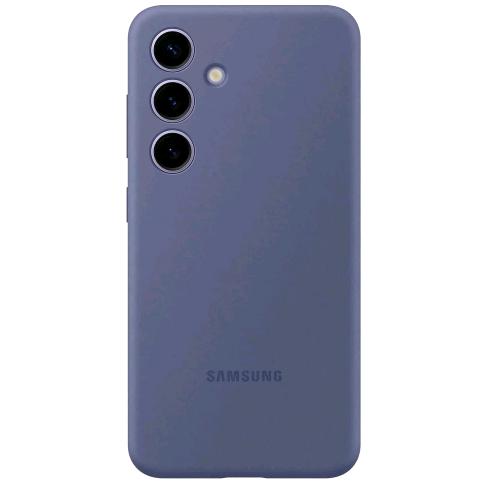 SAMSUNG GALAXY S24 SILICONE CASE COVER MORBIDA IN SILICONE VIOLET
