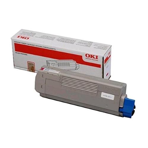 OKI 44315306 CARTUCCIA TONER MAGENTA PER C610dn, 610dtn, 610n 6.000 PAGINE