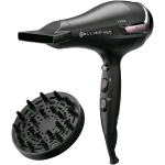 IMETEC K9 2500 BELLISSIMA PHON ASCIUGA CAPELLI 2300W 2 VELOCITA' 3 IMPOSTAZIONI DI CALORE CON IONIZZATORE E DIFFUSORE NERO 
