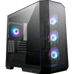 MSI MAG PANO M100R PZ GAMING MICRO TOWER ATX MICRO ATX PANNELLI IN VETRO TEMPERATO 4 FAN ARGB 120mm NERO