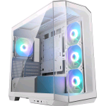 MSI MAG PANO M100R PZ GAMING MICRO TOWER ATX MICRO ATX PANNELLI IN VETRO TEMPERATO 4 FAN ARGB 120mm BIANCO