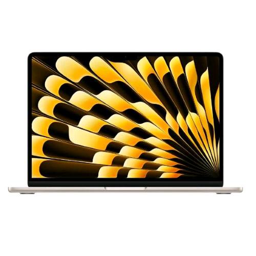 APPLE MACBOOK AIR 13" 13.6" CHIP M3 8-CORE CPU 10-CORE GPU RAM 16GB SSD 512GB 35 W MAC OS SONOMA ITALIA STARLIGHT