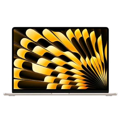 APPLE MACBOOK AIR 15" 15.3" CHIP M3 8-CORE CPU 10-CORE GPU RAM 16GB SSD 512GB 35 W MAC OS SONOMA ITALIA STARLIGHT