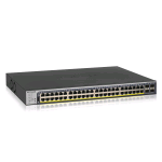 NETGEAR GS752TP-300EUS SWITCH GESTITO 48 PORTE PoE GIGABIT ETHERNET -MANAGED 48 x PoE+ 380W 4x 1G SFP MONTABILE A RACK
