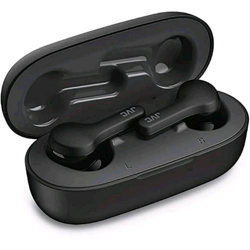 JVC HA-A8T AURICOLARE TRUE WIRELESS BLUETOOTH 5.0 IPX4 CON CUSTODIA DI RICARICA NERO