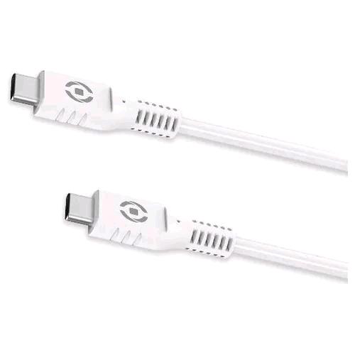 CELLY PROCOMPACT CAVO USB-C MASCHIO-MASCHIO 1 MT BIANCO