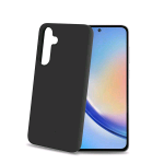 CELLY SAMSUNG GALAXY A35 5G COVER IN MORBIDO TPU FINITURA SOFT TOUCH BORDI ANITSCIVOLO NERO