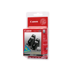 CANON PGI-525 BK TWIN PACK 2 Pz. INK NERO 19 ML per PIXMA iP4950, iX6550, MG5250, MG5350, MG6150, MG6250, MG8150, MG8250, MX715, MX885, MX895