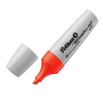 PELIKAN TEXTMARKER 490 ECO EVIDENZIATORE PUNTA A SCALPELLO ROSSO CONF 10 Pz.