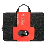 RIVACASE BUNDLE BORSA PER NOTEBOOK DA 15.6" IN POLIESTERE 3 SCOMPARTI CON MOUSE WIRELESS GRIGIO